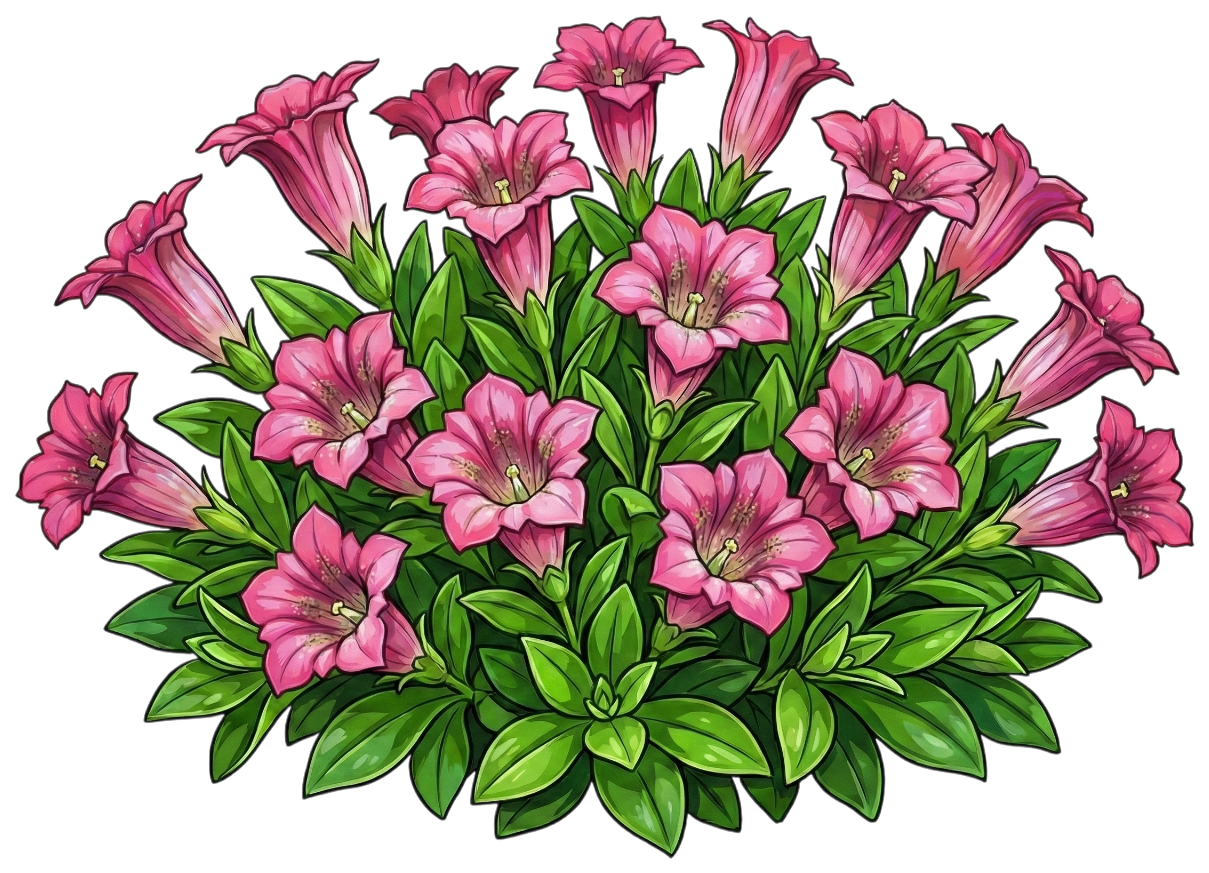 Горечавка шероховатая 