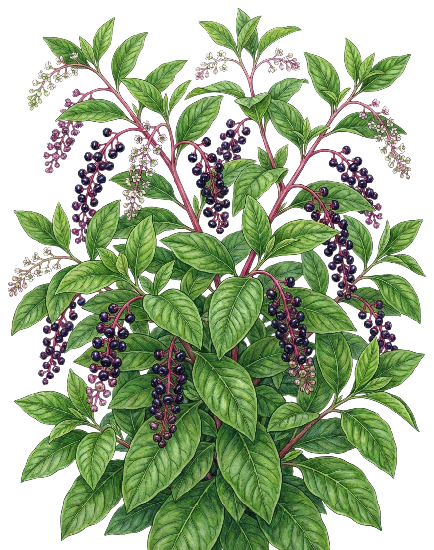 Лаконос (Фитолакка) американский